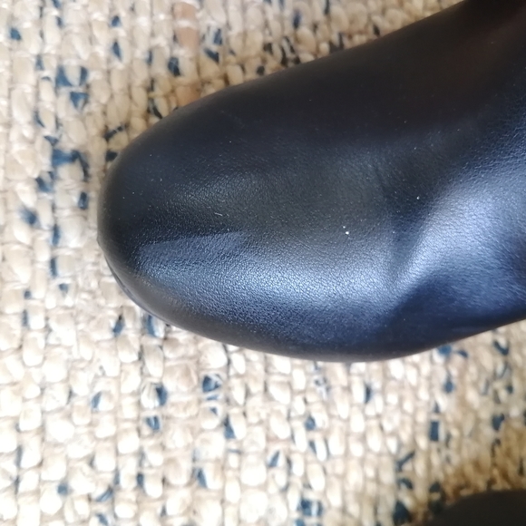 Christian Siriano Black Heeled Boots, size 7.5 - Picture 7 of 9